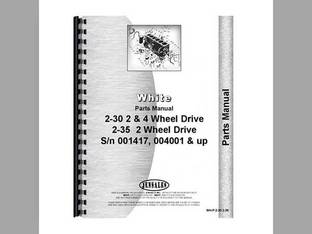 Parts Manual fits White 2-30 2-35