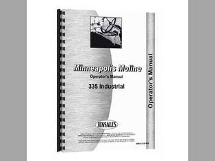 Operator's Manual fits Minneapolis Moline 335