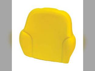 Backrest Cushion - Vinyl Yellow John Deere 6300 6500 6110 6310 6715 5420 6410L 6120 6320 7420 6410 6400 5220 6200 7520 6615 7320 5320 5520 5325 6220 5425 6420 6215 5625 6605 6405 7220 5525 6415 6210