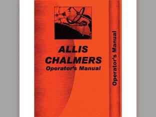 Operator's Manual fits Allis Chalmers D17