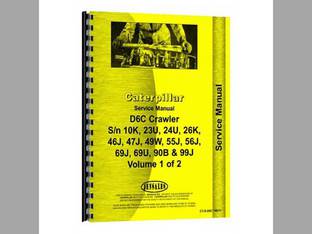 Service Manual fits Caterpillar D6 D6