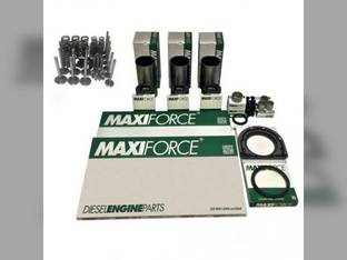 Engine Rebuild Kit with Valve Train - Less Bearings - ESN 1935853-earlier Massey Ferguson 50 203 35 205 Ford Super Dexta Perkins 3.152