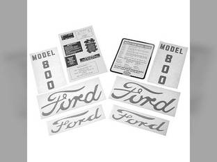 Decal Set 800 Mylar fits Ford 800