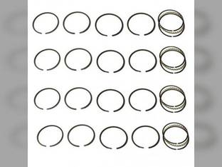 Piston Ring Set - 4.500" Bore - 4 Cylinder International O9 I9 D335 C335 WD9 W9 TD9