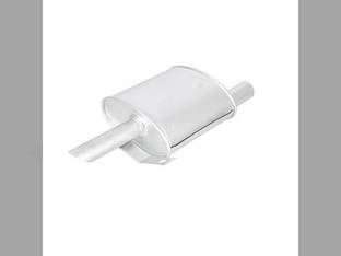 Muffler - Horizontal Mount fits Ford 2000 2100 2110 2120 2300 2310 2600 2610 2810 2910 3000 3100 3120 3400 3500 3600 3610 3910 4000 4100 4110 4140 4330 4410 4600 4610 5000 5100 5200 6600 C7NN5230G