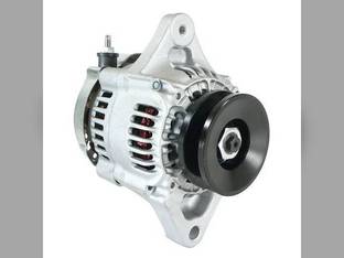 Alternator - Denso Style (12356) Compatible with John Deere 4600 4310 3520 4300 3320 4710 4510 3120 3038E 4200 4210 4610 3720 4410 4700 3032E 4500 4105 4400 New Holland E27BSR E27B E27 E27SR Yanmar