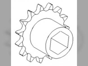 Driving Sprocket Case IH 1044 1083 1084 1063 1054 1043 1064 199727C1 International 964 964 943 943 983 983 984 984 900 900 963 963 954 954 944 944
