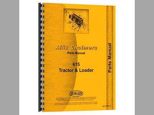 Parts Manual fits Allis Chalmers 615 615
