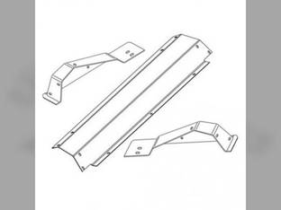 Feederhouse Front Shield Kit John Deere 9510 9500 9410 9450 9400 9550 9750 9650 CTS H123633