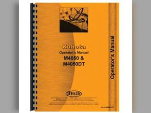 Operator's Manual - M4050 M4050DT Kubota M4050 M4050 M4050