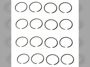 Piston Ring Set - Standard - 4 Cylinder Massey Ferguson 175 180 Allis Chalmers 170 Perkins A4.236