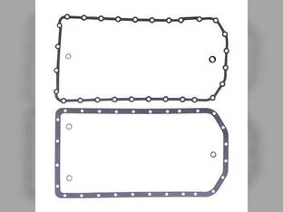 Oil Pan Gasket Set fits John Deere 1640 1830 2020 2040 2040S 2130 2140 2350 2355 2440 2510 2520 2550 2630 2640 2850 2855N 5500 6300 6400 6500 300D 310D 315D 400 401 401B 410D 440 440A 450 550 R97342