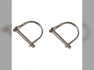 Wirelock Pin 3/8" x 2-1/4" x 2-5/8" Round Lock 2 Pack