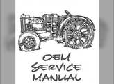 Service Manual fits Kubota L3010 L3710 L4310 L3410 L4610