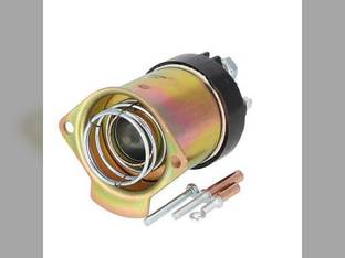 Starter Solenoid - Short Delco Style - 12 Volt - 4 Terminal Compatible with Allis Chalmers International Gleaner Massey Ferguson 165 30 White Oliver Bobcat Minneapolis Moline Deutz John Deere Ford