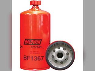 Filter - Fuel/Water Separator Spin On with Drain BF1367 Case New Holland E215 B115B TS6020 L190 B110B TS6030 U80B 87803192 Case 87803192