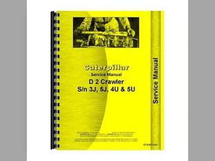 Service Manual fits Caterpillar D2 D2