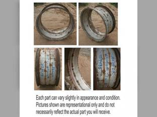 Used 18" x 38" Double Bevel Rim 7 & 9 in Spacing