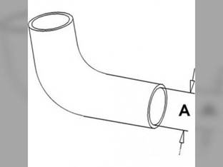 Radiator Hose - Lower fits Ford 9000 C9NN8286A