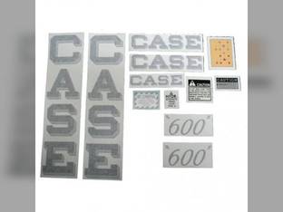 600 Decal Set 600 Script with Round Nose Vinyl fits Case 600