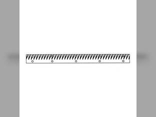 Cylinder Rasp Bar Kit 9 Tooth Chrome Compatible with John Deere 9650 9660 9750 9860 OJDESTS509C