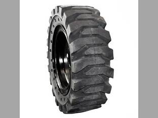 Solid Tire � 14 x 17.5 - Left Hand fits John Deere 260 270 280 328 330G 332 332D 332E 332G fits New Holland L190 fits Caterpillar 272D fits JCB fits Volvo fits Gehl SL7600 V330 V400 7810 fits Mustang