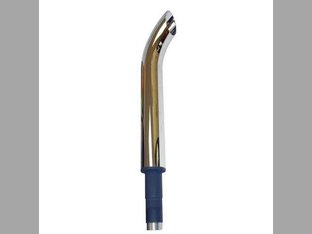 Exhaust Stack - 1-15/16" x 29" Curved Chrome Allis Chalmers 170 175 D17