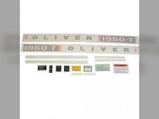 Tractor Decal Set 1950 T Diesel Vinyl Oliver 1950T