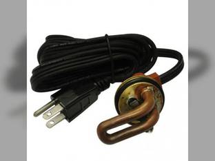 Frost Plug Heater - 1-1/2" 600 Watt 120V Massey Ferguson 3120 1250 1240 1260 1125 3140 1120 Minneapolis Moline G900 G1000 G705 G706 M670 M604 M602