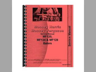 Service Manual fits Massey Ferguson 120 124 128