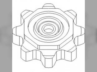 Gathering Chain Idler Sprocket John Deere 612C 608C AH221638