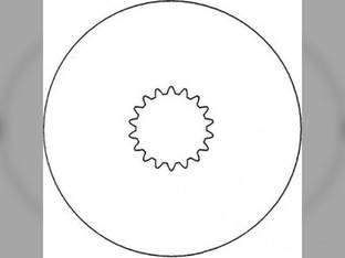 Brake Center Plate John Deere 4250 4050 4240 4350 4440 4040 R58758