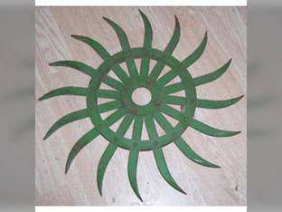 Rotary Hoe Wheel Green John Deere 75 420 415 430 428 AN142664