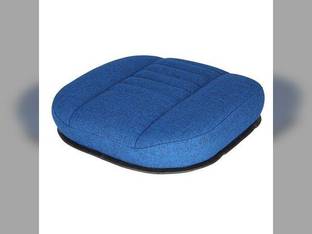 Seat Cushion - Fabric Blue fits Ford 555 555A 555B TW5 TW15 TW25 TW35 TW20 TW30 5700 6700 7700 6710 7710 7810 7910 8000 8210 8530 8630 8730 8830 8700 9700 9000 455 550 555 555A 555B 655 655A 82845172