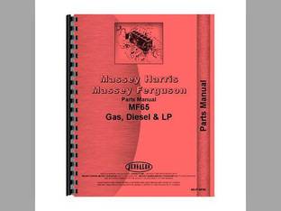 Parts Manual fits Massey Ferguson 65 65
