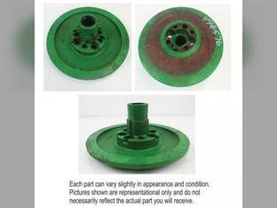 Used Seperator Fan Inner Drive Pulley John Deere 9550 9750 9870 9670 9650 CTS 9770 9570 9860 9660 9560 9760 9450 AH167535