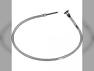 Cable - Choke International 674 340 574 374217R92 Massey Ferguson 2500 White 2500