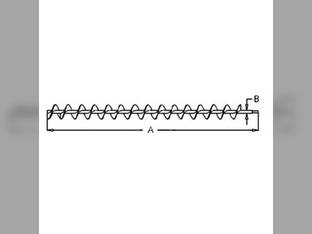 Auger - Horizontal Unloading Gleaner R42 L3 M2 R50 R52 M3 M N6 R40 N5 L2 L N7 LAGUM3