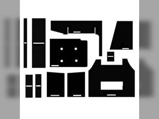 Cab Foam Kit with Headliner Black John Deere 4420 3300 4400