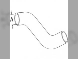 Radiator Hose - Lower Massey Ferguson 165 175 194735M2