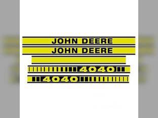 Hood Decal Compatible with John Deere 4040 JD4040TP