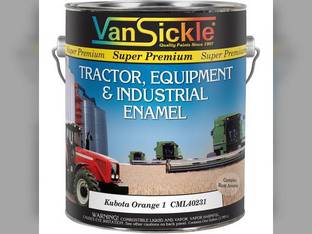 Kubota Orange 1 Tractor Gallon fits Paint Kubota