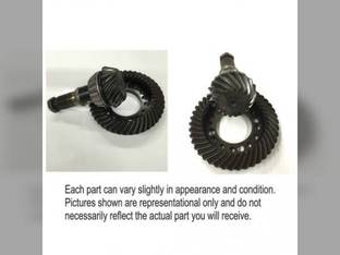 Used MFWD Differential Ring Gear and Pinion Set John Deere 2950 3040 2750 2140 3140 AL38032