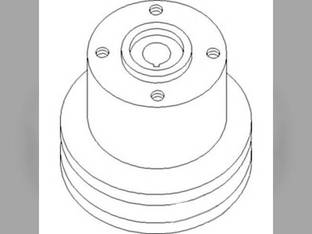 Water Pump Pulley Massey Ferguson 255 165 6500 180 30 265 175 31145812
