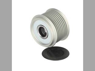 Alternator Pulley fits John Deere 6110 6110L 6210 6210L 6310 6310L 6310S 6405 6410 6410L 6410S 6510L 6510S 6605 6410 AL166836