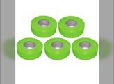 Plastic Flagging Tape Fluorescent Lime Green 50 yards - 5-Pack