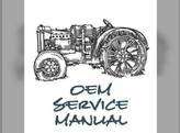 Service Manual fits Kubota M6800 M9000 M8200