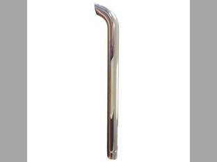 Exhaust Stack - 4-1/2" x 70" Curved Chrome Case IH 7130 7140 7120 7150 7110
