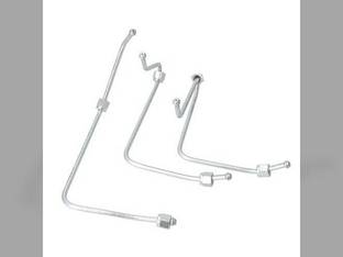 Injection Line Set - 3 Cylinder New Holland Ford 5100 7100 3300 3550 3100 3310 3000 3120 5340 3500 3190 3055 3400 5000 7000 5200 3150 5190 3330 7200 C5NE9A555E