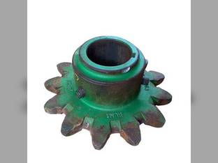 Used Feeder House Chain Drive Sprocket fits John Deere S650 S660 S670 S680 S690 S760 S770 S780 S790 T550 T560 T660 T670 W540 W550 W650 W660 9670 STS 9770 STS 9870 STS S670HM S680HM S690HM HXE123463